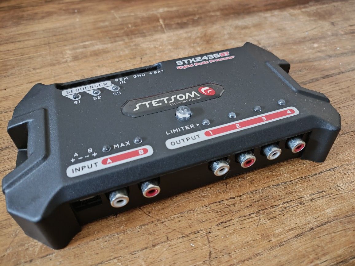 Stetsom STX 2436 DSP Audio Processor, Like new, perfect condition.