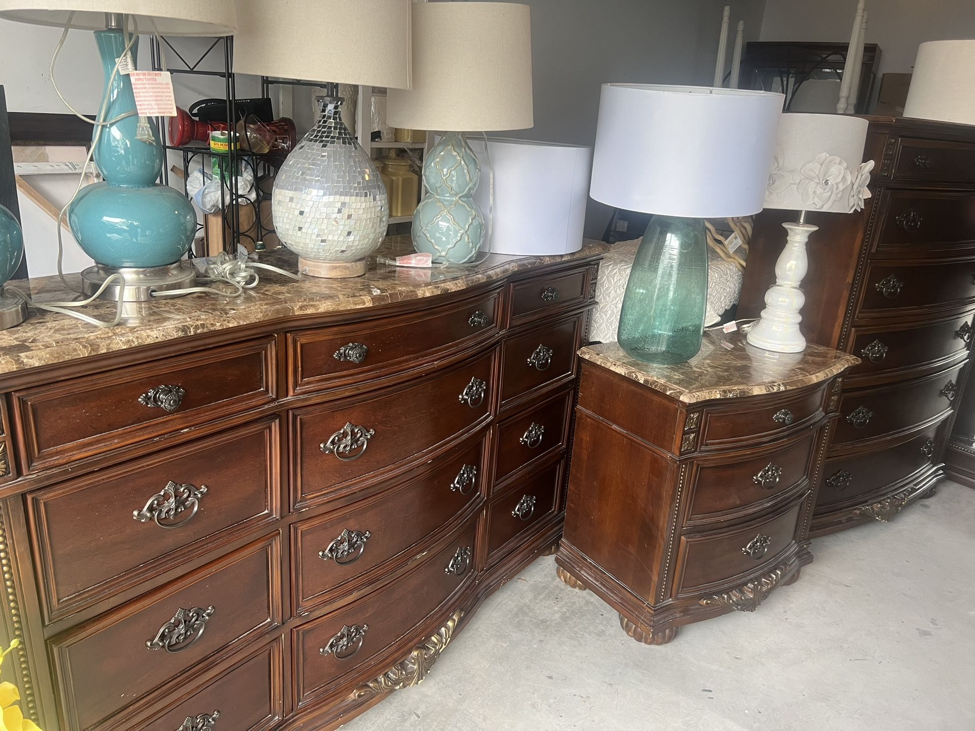 4 Piece Bedroom Set( No Bed Included)