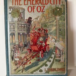 Incredible FIRST EDITION Emerald City Of Oz; L Frank Baum, 1910 First Printing