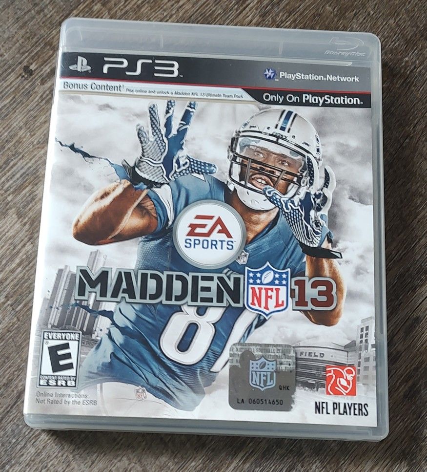 PS3 Madden NFL 13