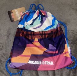 New Arcadia Trail Drawstring Packable Bag Multicolor