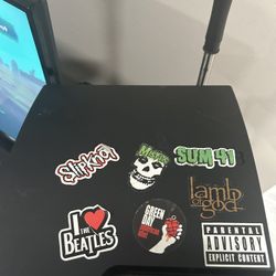 PS3 With All Cords And 3 Controllers