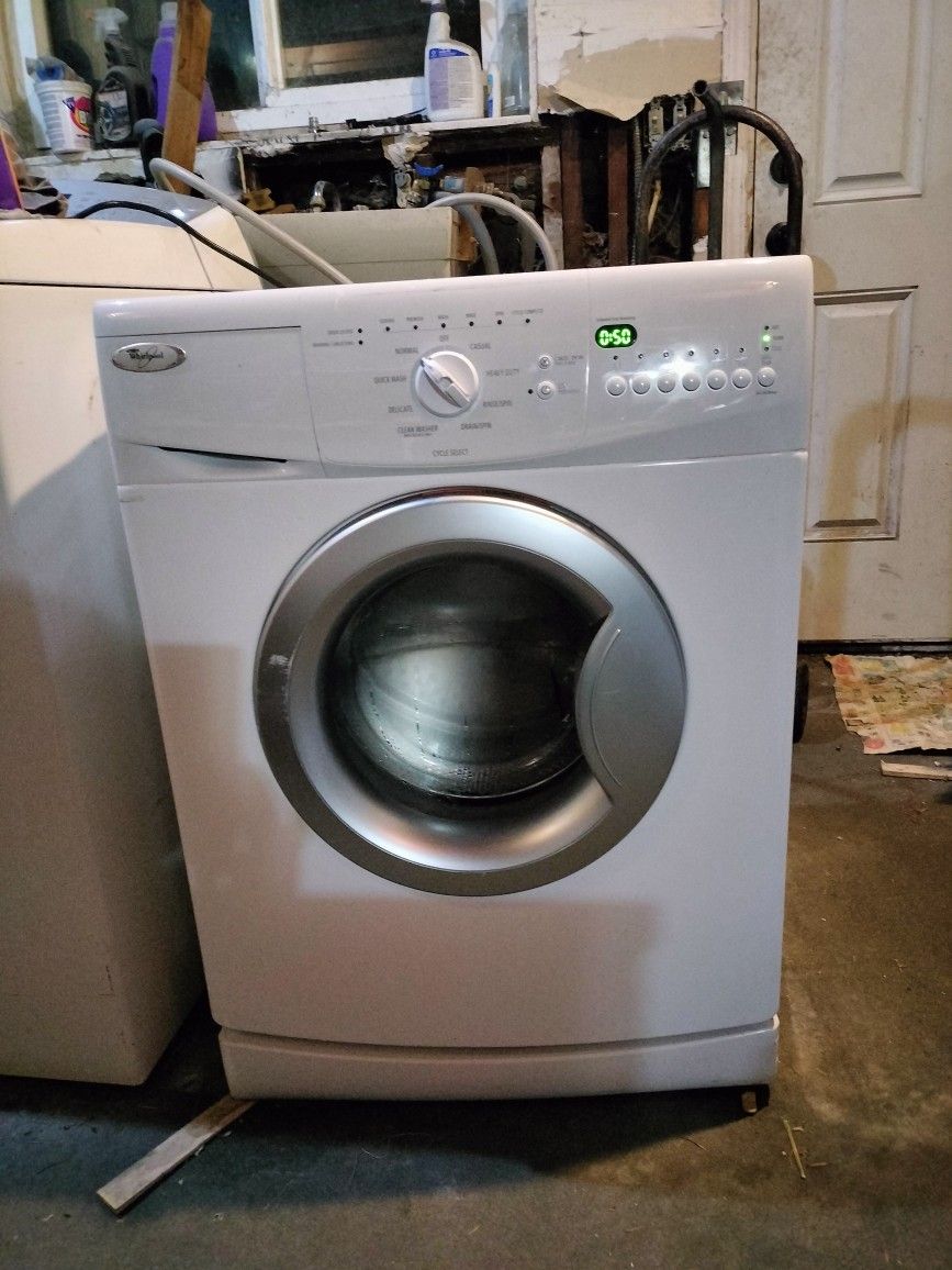 Whirlpool Compact Size Stackable Washer And Dryer -.Cam Deluver