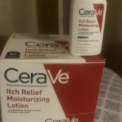 CeraVe Itch Relief Moisturizing Lotion Travel Size  1 oz / 29ml Lot X 15