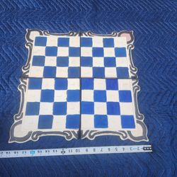 Vintage Scioto Ceramic 1976 Chess Board