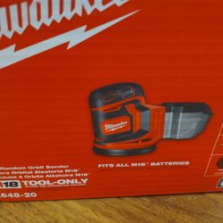 Milwaukee Orbital Sander Tool Only