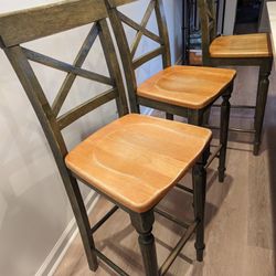 3 Bar Stools 