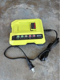 Ryobi 40 V battery charger