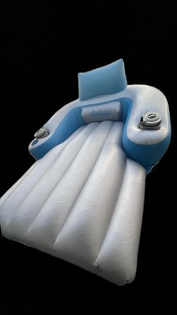 Motorized Inflatable Lounger Pool Float