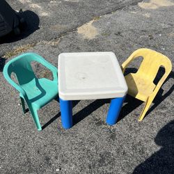 Little Tikes table