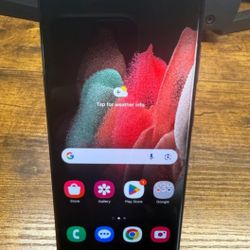 Fair )Verizon Unlocked Samsung Galaxy S21 Ultra 128Gb 5G 3321