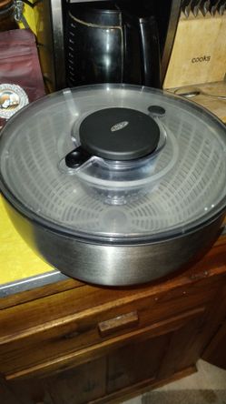 Oxo Stainless Steel Salad Spinner