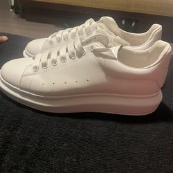 Alexander McQueen shoes all white