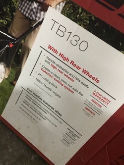 Troy Built Lawnmower