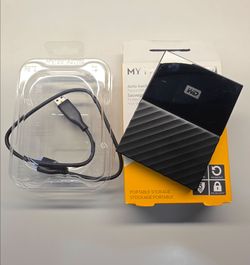 WD My Passport 2TB external Hard Drive