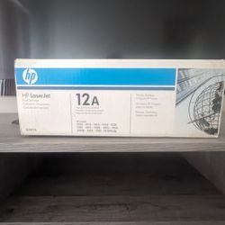 HP 12A Black Standard Yield Tonar Cartridge 