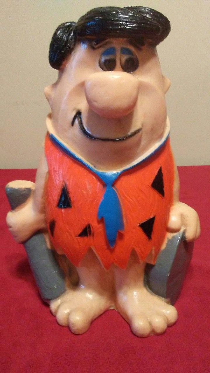 VINTAGE FRED FLINTSTONE PIGGY BANK
