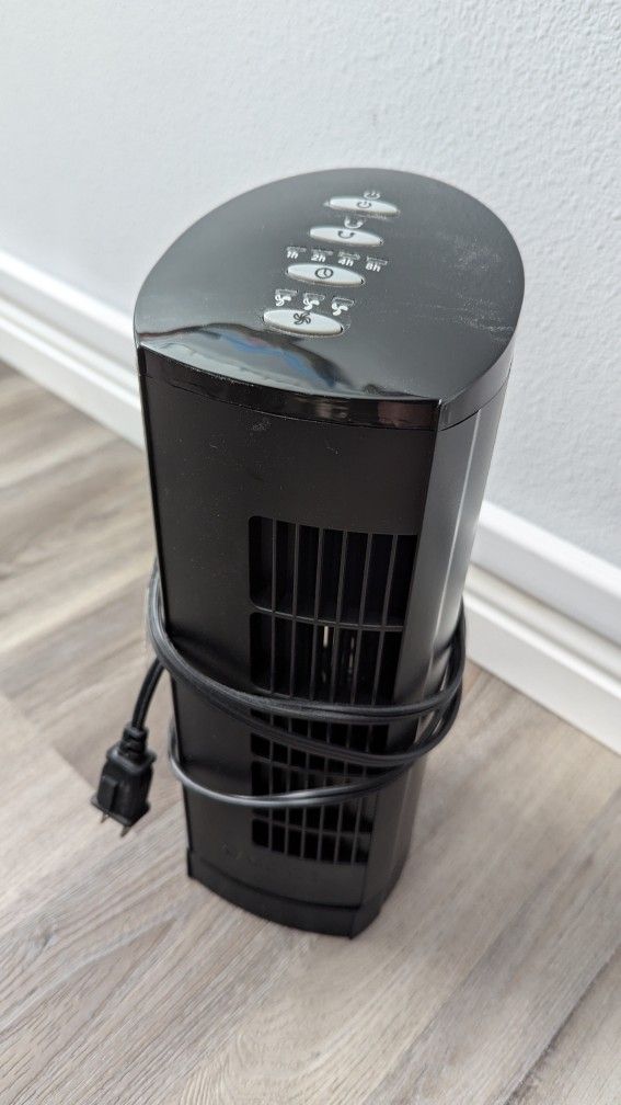Cascade Intertek 3 Speed Tower Oscillating Fan Black 13 Inch $15