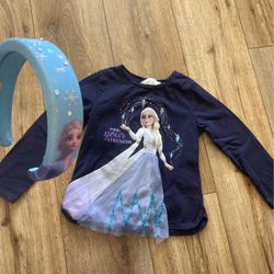 Elsa Shirt & Headband 