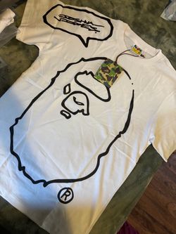BAPE Ape Head Graphic T-Shirt White