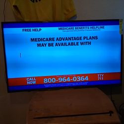 Sharp 50' Inch Smart TV. Works Good Come With All The New Apps.asking Only $90