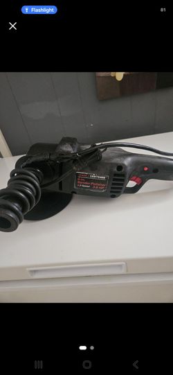 Craftsman 6" Sander-Polisher 110-120v 3/8 HP