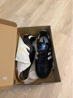 black sambas never been worn