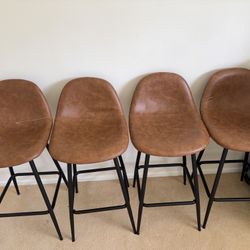 Set of 4 Bar Stools 