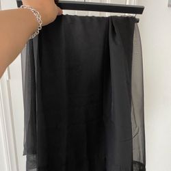 Black Sheer Curtains