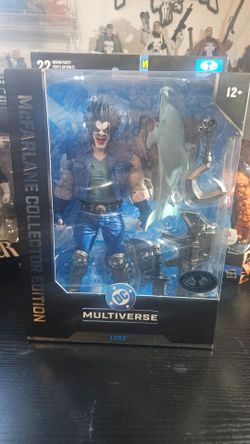 McFarlane Toys DC Multiverse Lobo Collector Edition Platinum Chase