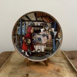 Little Red Riding Hood(1988) Collector Plate