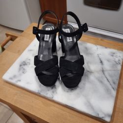 Steve Madden Suede Platform Heels