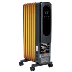 1500W Oil-Filled Radiator Heater – Remote, Timer & Thermostat – Quiet Indoor Heat