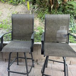 High bar chairs