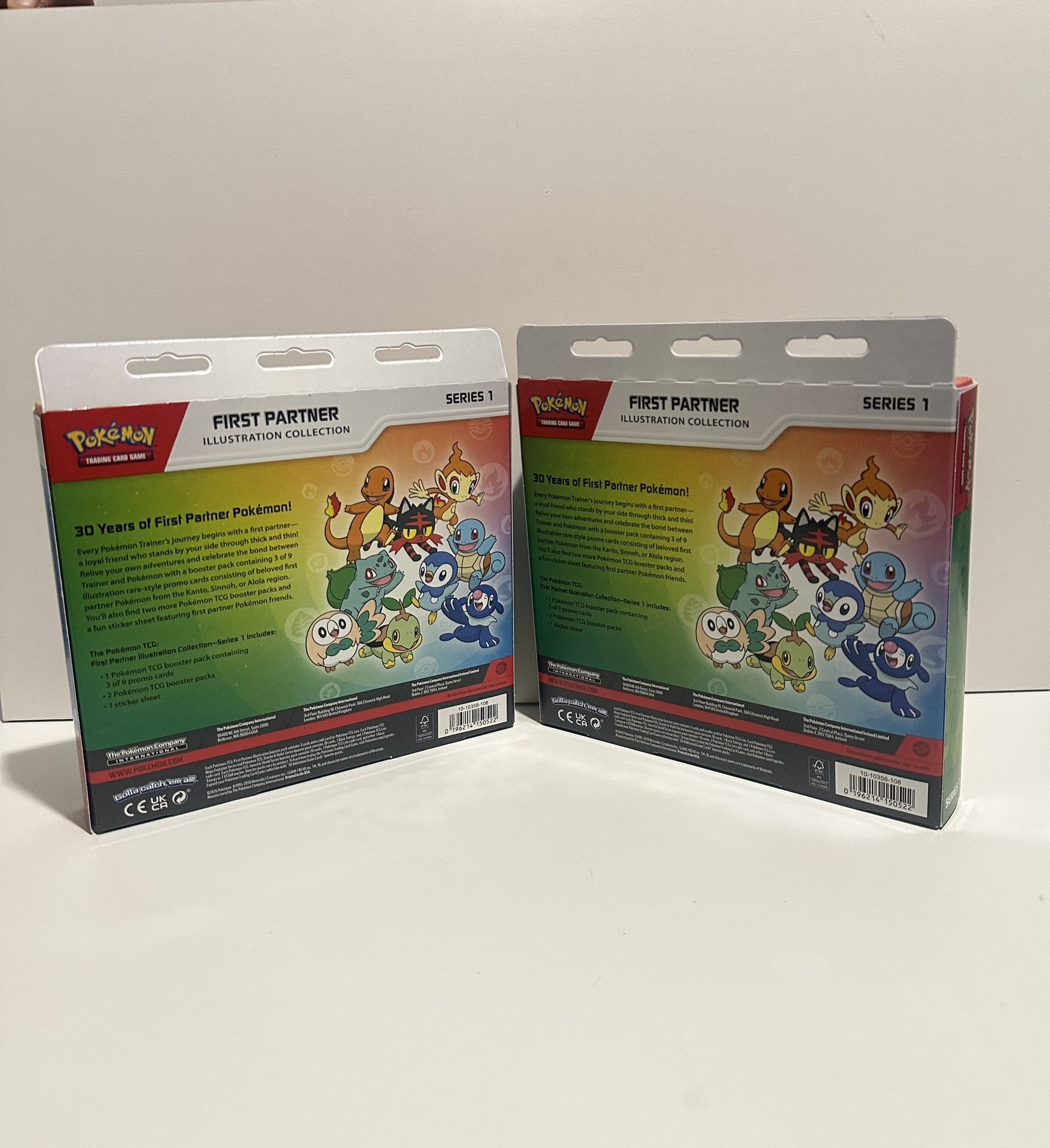 Pokémon First Partner Illustration Collection (Series 1)