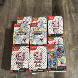 Pokemon 151 Booster Bundles & japanese Vstar