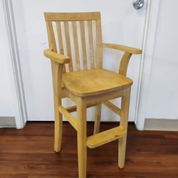 Clearance - Solid Wood Kid's High Chair 