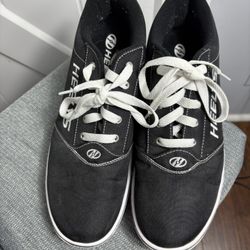 Heels Unisex Child Wheeled Footwear Size 11 Big Kid Black