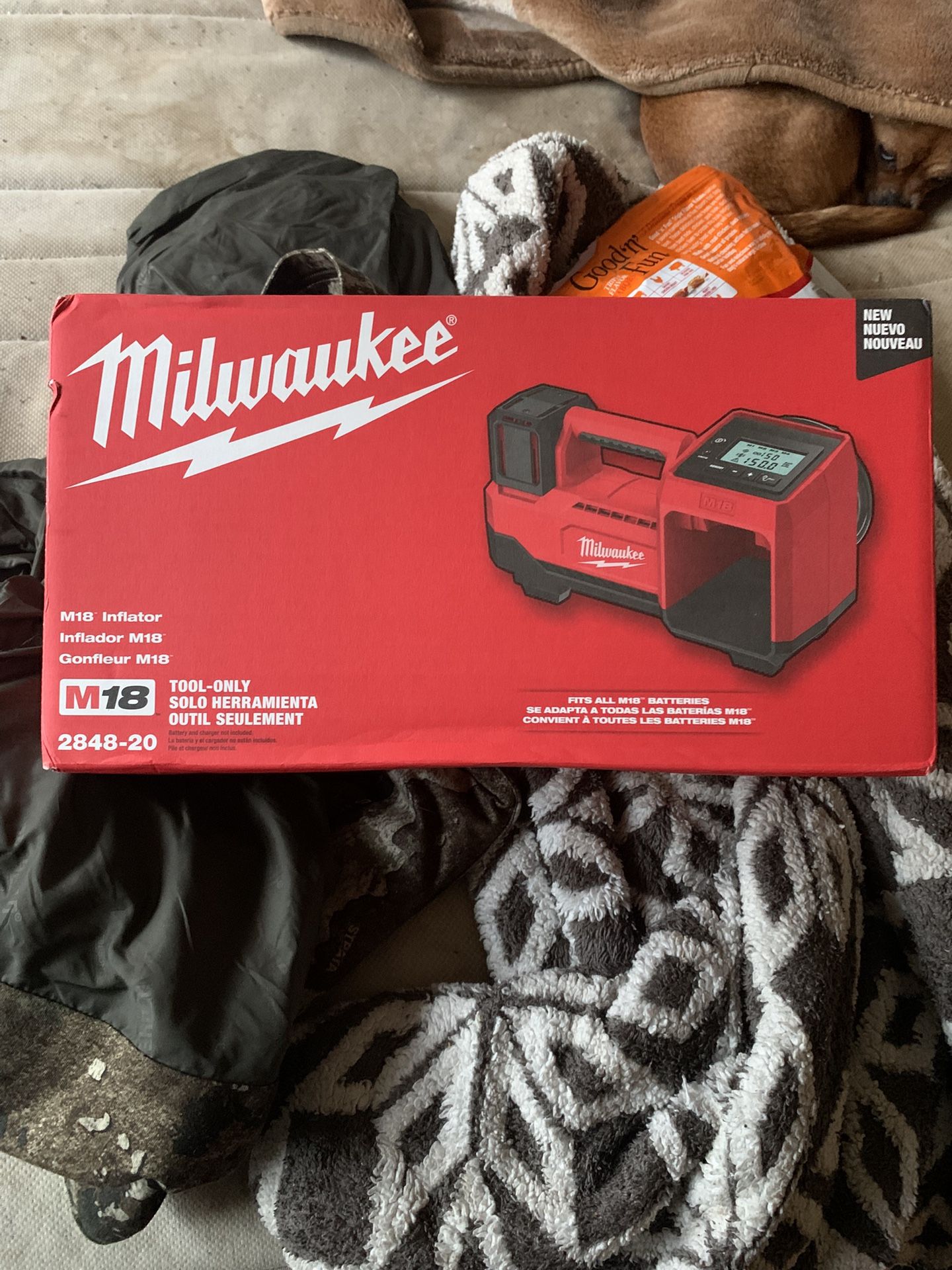 Milwaukee M18 Inflator 