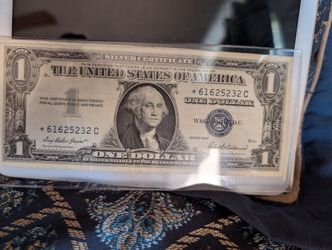 Old Dollar Bill Silver Certificate For Sale 