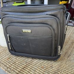 Small Rolling Organizer With Wheels. Collapsible.