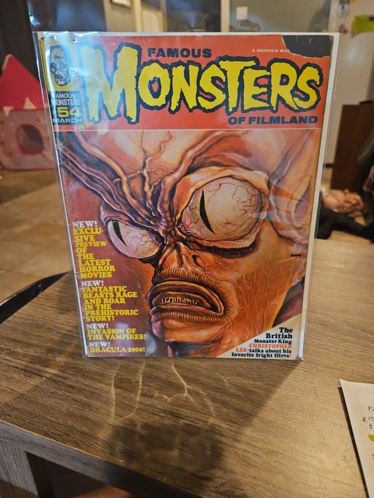 1969 Mar. Famous Monsters Of Filmland #54