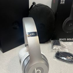 Beats By Dr.Dre SOLO 3 Wireless ON-Ear Bluetooth Headphones -Silver   