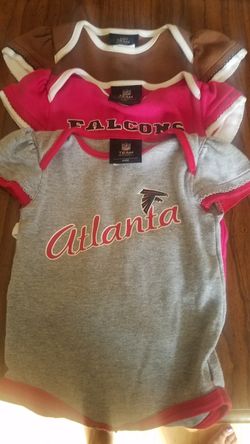 Falcons Onesies for Baby Girls