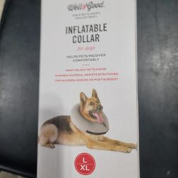 L/XL Inflatable Dog Collar