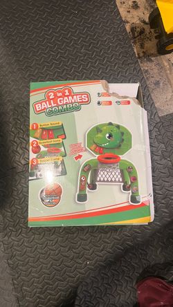 2in1 basketball and soccer combo game