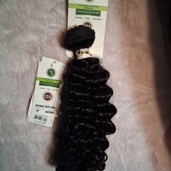 Janet 18" Natural Deep Curl Bundle
