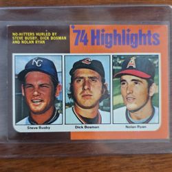 1975 Topps Nolan Ryan Highlights 