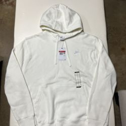 White Nike Hoodie