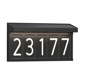 Artika Bowen Solar LED Address Wall Light